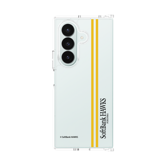 クリアケース［ 福岡ソフトバンクホークス - 縦ストライプ ］