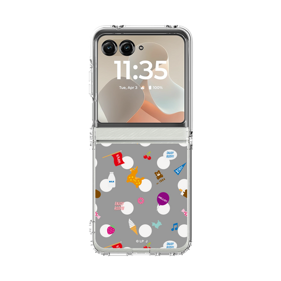 クリアケース［ ロディ - ドット ］