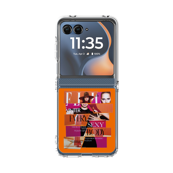 クリアケース［ ELLE - 80 YEARS CREATIVITY ］