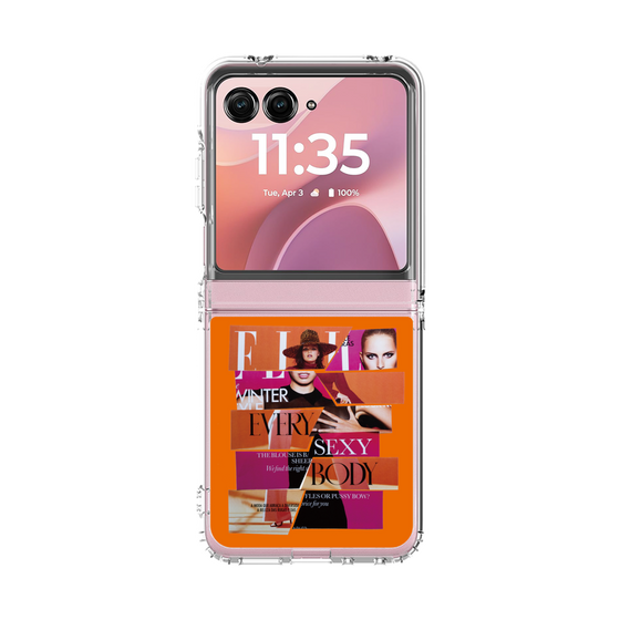 クリアケース［ ELLE - 80 YEARS CREATIVITY ］