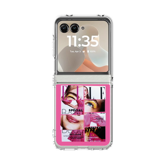 クリアケース［ ELLE - 80 YEARS FEMININITY ］