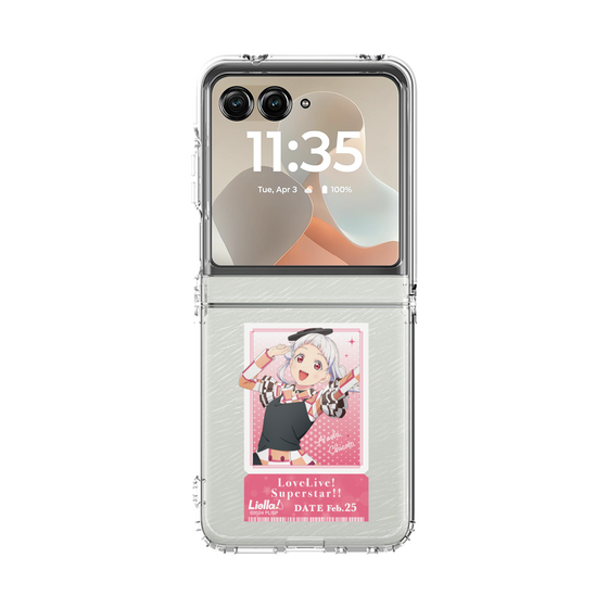 クリアケース［ ラブライブ！スーパースター!! - 嵐 千砂都 - チケット ］