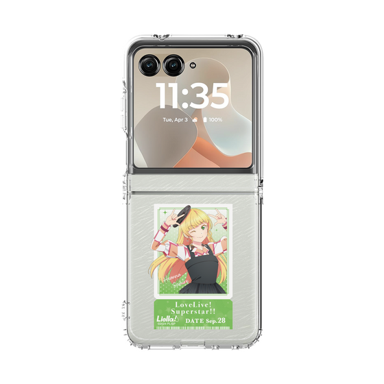 クリアケース［ ラブライブ！スーパースター!! - 平安名 すみれ - チケット ］