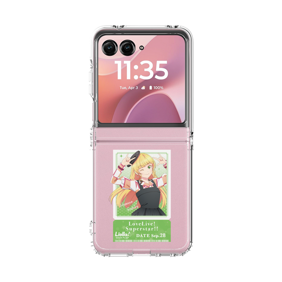 クリアケース［ ラブライブ！スーパースター!! - 平安名 すみれ - チケット ］