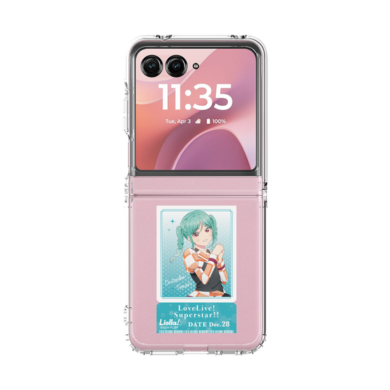 クリアケース［ ラブライブ！スーパースター!! - 鬼塚 冬毬 - チケット ］