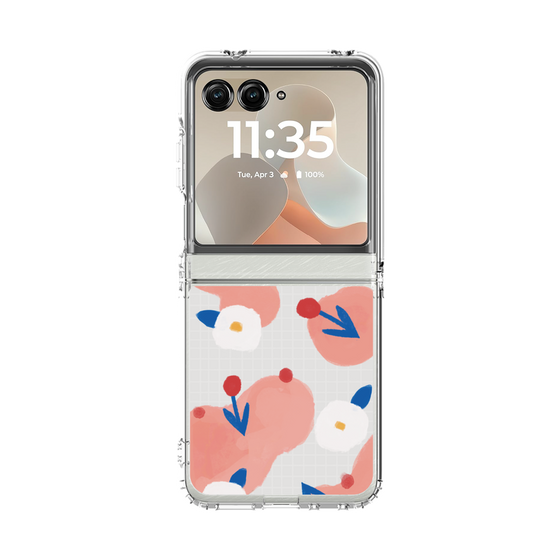 クリアケース［ Mod Deco - オリジナル - フラワー/C ］