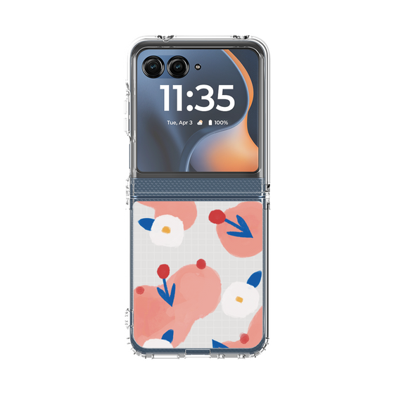 クリアケース［ Mod Deco - オリジナル - フラワー/C ］