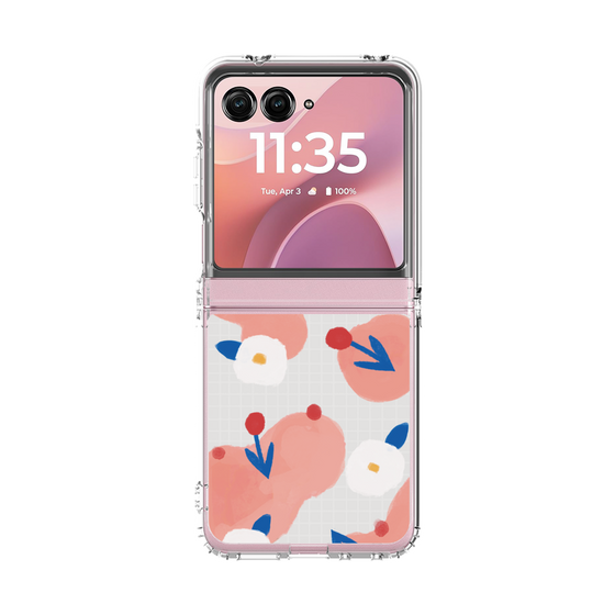 クリアケース［ Mod Deco - オリジナル - フラワー/C ］
