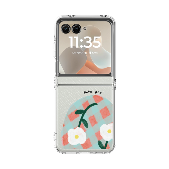 クリアケース［ Mod Deco - オリジナル - フラワー/D ］