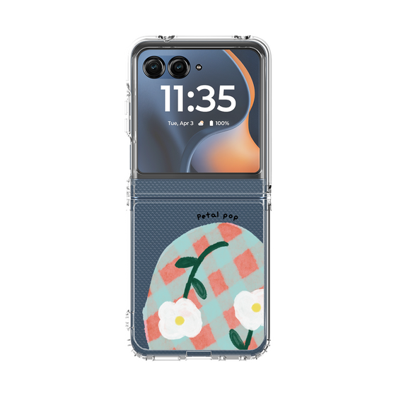 クリアケース［ Mod Deco - オリジナル - フラワー/D ］
