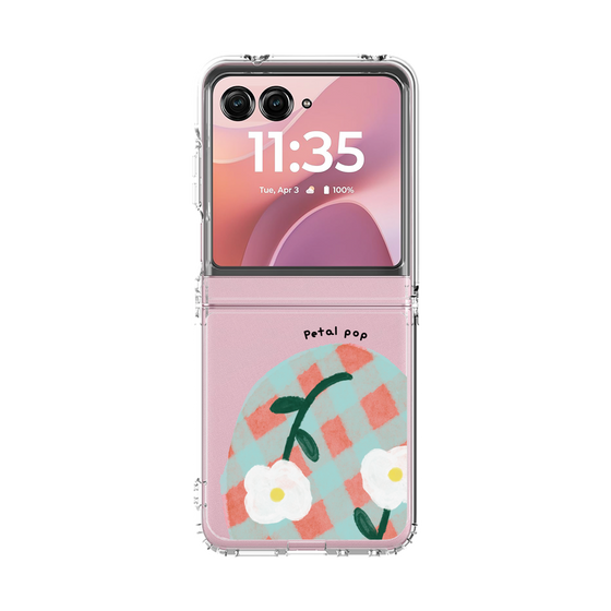 クリアケース［ Mod Deco - オリジナル - フラワー/D ］