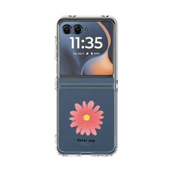 クリアケース［ Mod Deco - オリジナル - フラワー/E ］