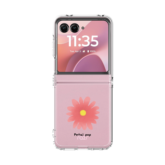 クリアケース［ Mod Deco - オリジナル - フラワー/E ］