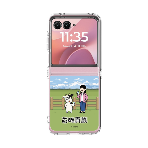 クリアケース［ 百姓貴族 - 荒川弘＆イシイさん ］