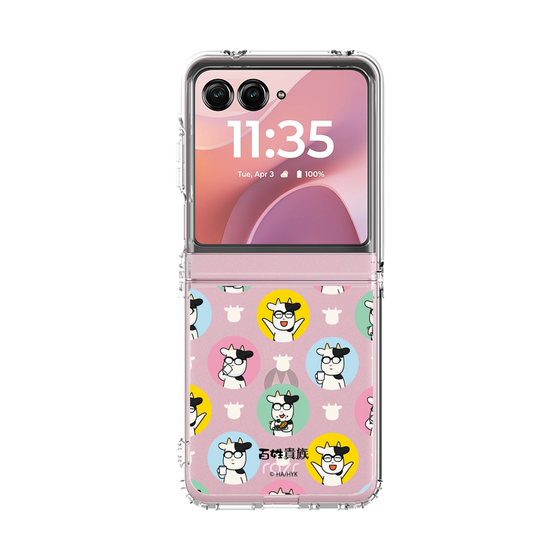 クリアケース［ 百姓貴族 - 総柄 ］