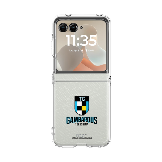 クリアケース［ 徳島ガンバロウズ - ロゴ - クリア ］