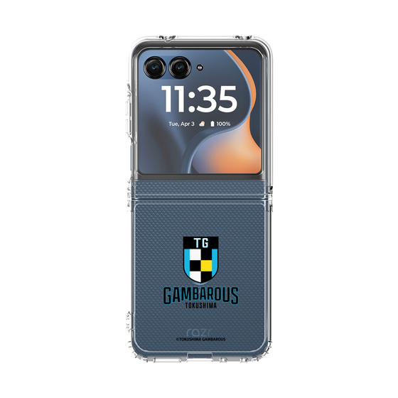 クリアケース［ 徳島ガンバロウズ - ロゴ - クリア ］