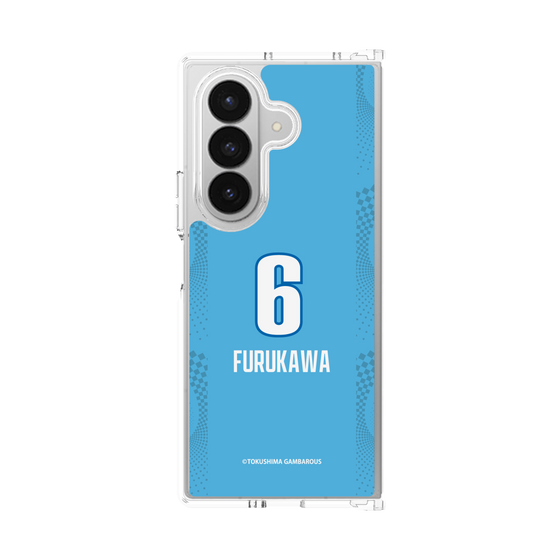 クリアケース［ 徳島ガンバロウズ - #6 FURUKAWA - ブルー ］