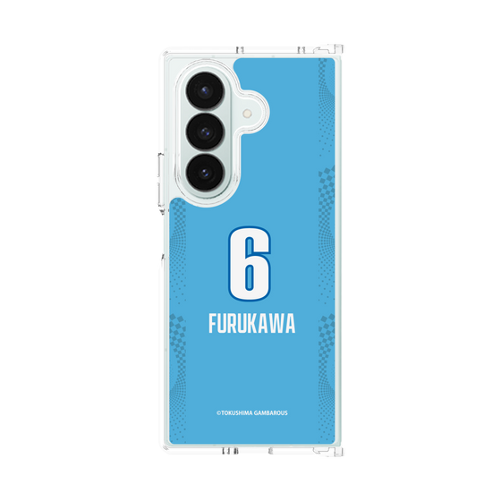 クリアケース［ 徳島ガンバロウズ - #6 FURUKAWA - ブルー ］