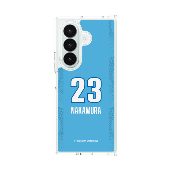 クリアケース［ 徳島ガンバロウズ - #23 NAKAMURA - ブルー ］