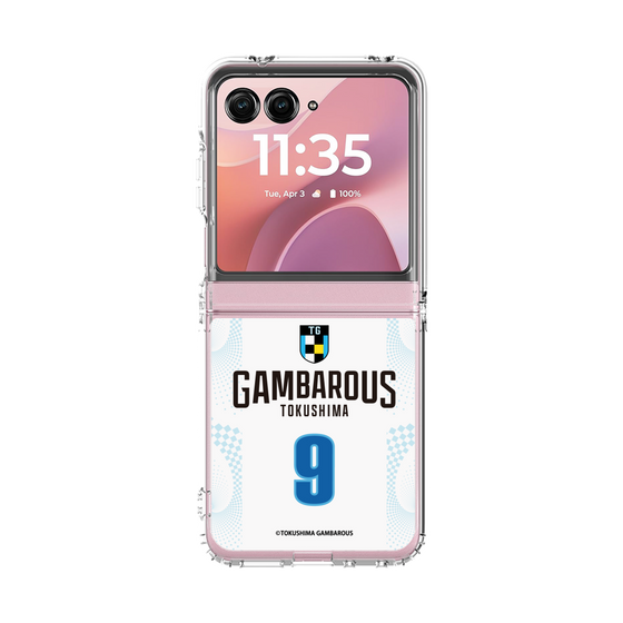 クリアケース［ 徳島ガンバロウズ - #9 NAITO - ホワイト - 表 ］
