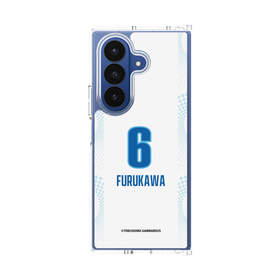 クリアケース［ 徳島ガンバロウズ - #6 FURUKAWA - ホワイト ］