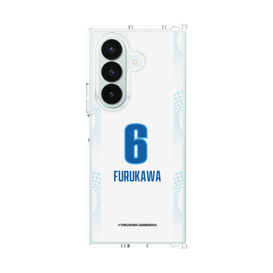 クリアケース［ 徳島ガンバロウズ - #6 FURUKAWA - ホワイト ］