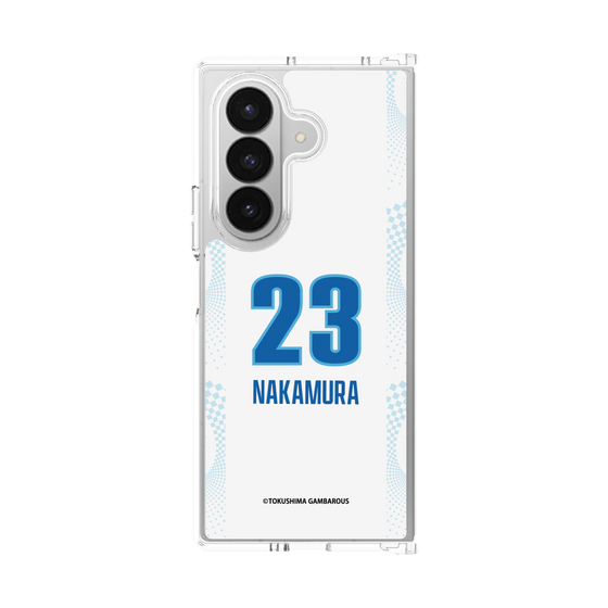 クリアケース［ 徳島ガンバロウズ - #23 NAKAMURA - ホワイト ］