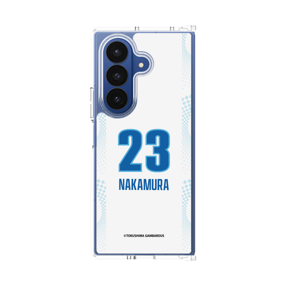 クリアケース［ 徳島ガンバロウズ - #23 NAKAMURA - ホワイト ］