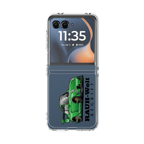 クリアケース［ RAUH-Welt BEGRIFF - クラシックポルシェ - グリーン ］