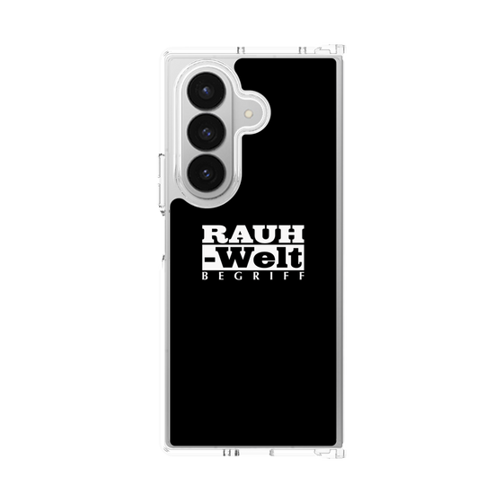 クリアケース［ RAUH-Welt BEGRIFF - ロゴ - ブラック ］