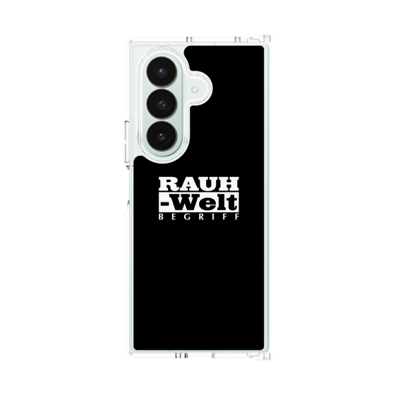 クリアケース［ RAUH-Welt BEGRIFF - ロゴ - ブラック ］