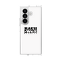 クリアケース［ RAUH-Welt BEGRIFF - ロゴ - ホワイト ］