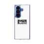 クリアケース［ RAUH-Welt BEGRIFF - ロゴ - ホワイト ］