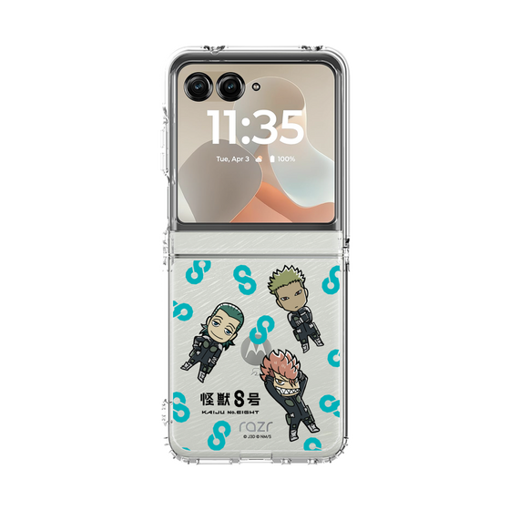 クリアケース［ 怪獣８号 - ミニキャラ - 総柄03 ］