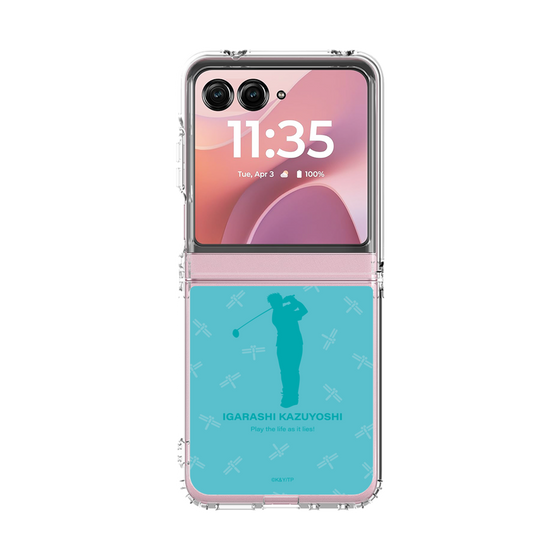 クリアケース［ オーイ！とんぼ - シルエット - 五十嵐 一賀 ］