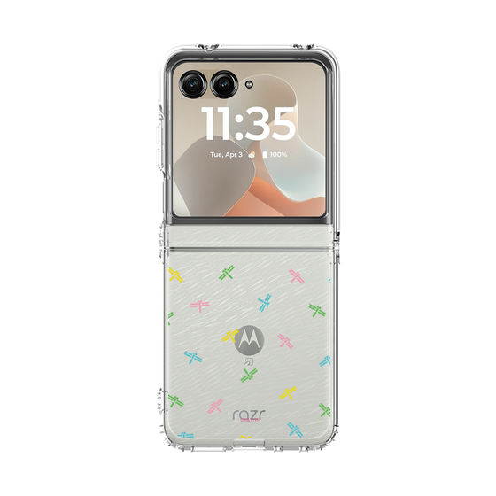 クリアケース［ オーイ！とんぼ - とんぼ - カラー ］