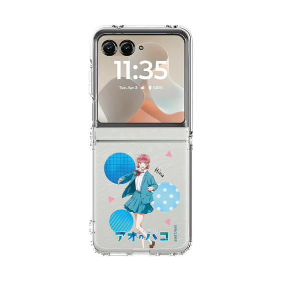 クリアケース［ アオのハコ - 蝶野 雛 ］