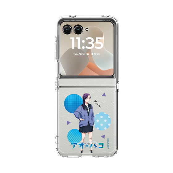 クリアケース［ アオのハコ - 守屋 花恋 ］