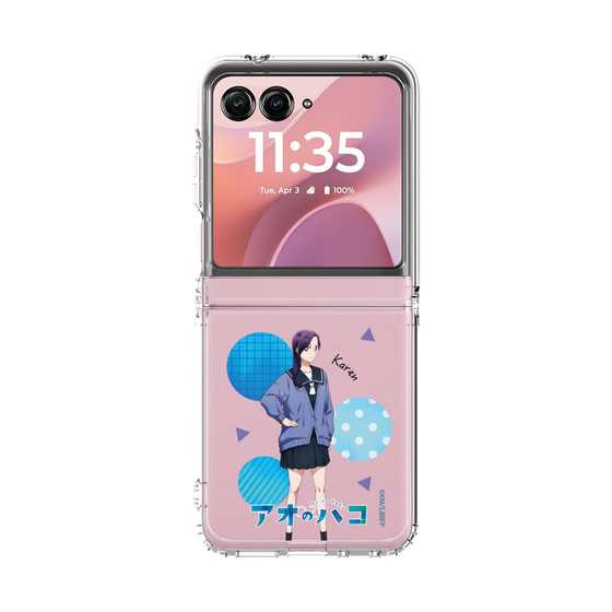 クリアケース［ アオのハコ - 守屋 花恋 ］