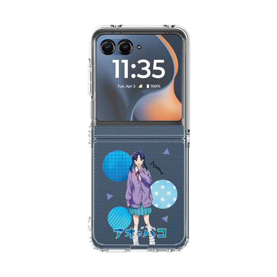 クリアケース［ アオのハコ - 守屋 菖蒲 ］