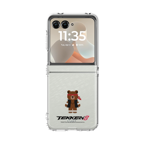 クリアケース［ 鉄拳 - ちびキャラ - クマ ］
