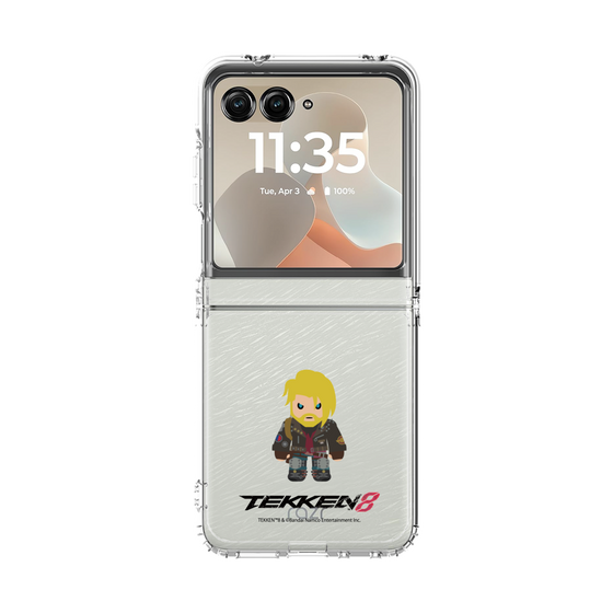 クリアケース［ 鉄拳 - ちびキャラ - ポール・フェニックス ］