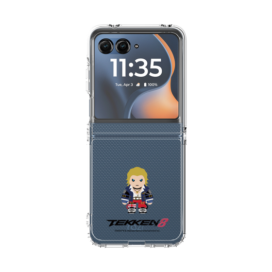 クリアケース［ 鉄拳 - ちびキャラ - スティーブ・フォックス ］