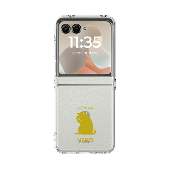クリアケース［ &UCHINOCO - なめ猫 ］