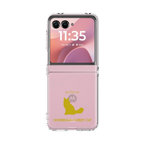 クリアケース［ &UCHINOCO - ノルウェージャンフォレストキャット ］