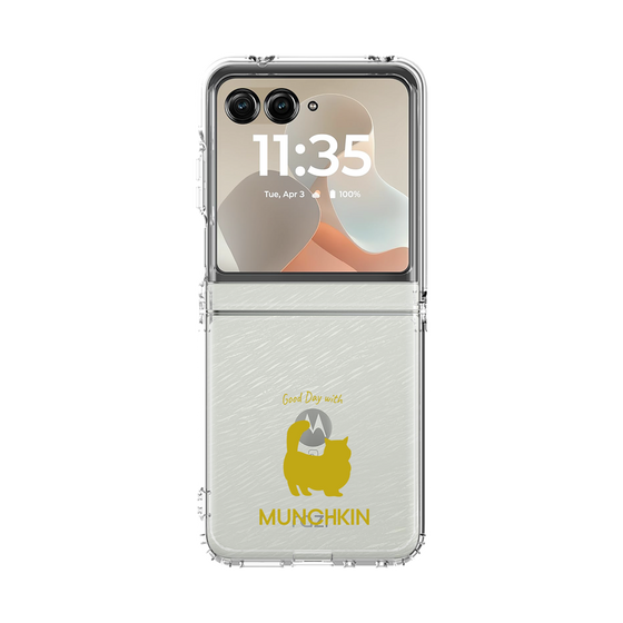 クリアケース［ &UCHINOCO - マンチカン ロングヘア ］