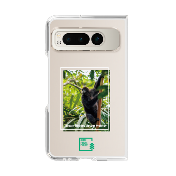 クリアケース［ Green Future Project - Brown-headed Spider Monkey ］