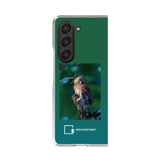 クリアケース［ Green Future Project - Ferruginous Pygmy Owl ］