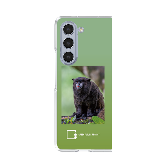 クリアケース［ Green Future Project - Black-mantled Tamarin ］